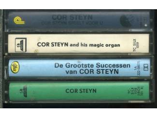 Cassettebandjes Cor Steyn 4 verschillende cassettes €2,50 p/s 4 voor €8 ZGAN