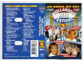 Cassettebandjes De Beste Uit Het Hollandse Hits Festival Deel 5 2 cassettes