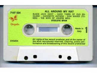 Cassettebandjes Steeleye Span All Around My Hat 9 nrs cassette 1975 ZGAN