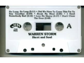 Cassettebandjes Warren Storm Heart and Storm 12 nrs cassette 1991 ZGAN