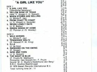 Cassettebandjes Fred Stuger A Girl Like You 12 nrs cassette 1976 ZGAN