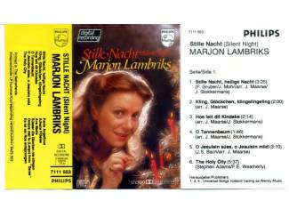 Kerst Marjon Lambriks Stille nacht (Silent Night) 12 nrs cassette