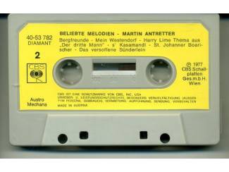 Cassettebandjes Martin Antretter Beliebte Melodien 16 nrs cassette 1977 ZGAN