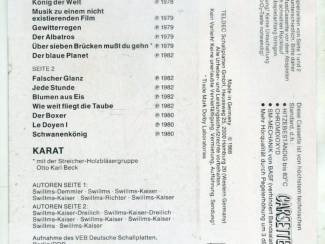 Cassettebandjes KARAT – Gewitterregen 14 nrs cassette 1988 ZGAN