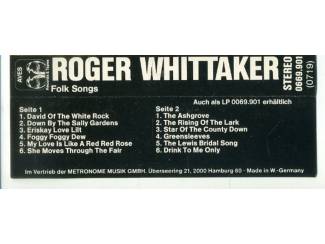 Cassettebandjes Roger Whittaker – Folk Songs 12 nrs cassette 1977 ZGAN