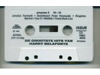 Cassettebandjes De Grootste Hits Van Harry Belafonte 12 nrs cassette 1982 ZG