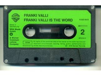 Cassettebandjes Frankie Valli – Is The Word Heart 10 nrs cassette 1978 ZGAN