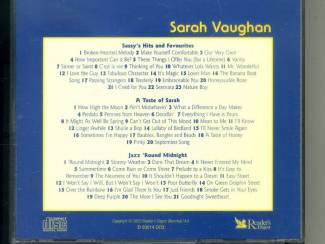 CD Sarah Vaughan – Legends Of Jazz 64 nrs 3CDs 2003 ZGAN Label