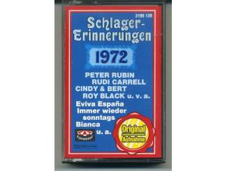Cassettebandjes Schlager Erinnerungen 1972 10 nrs cassette 1972 ZGAN