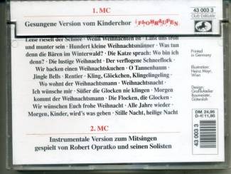 Kerst Die Allerschönsten Weihnachtslieder 46 nrs 2 cassettes 1993