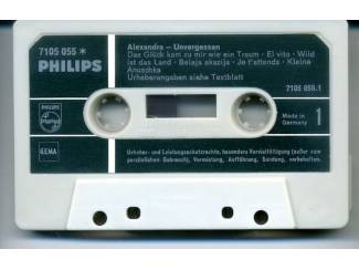 Cassettebandjes Alexandra Unvergessen 12 nrs cassette ZGAN