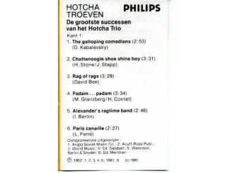 Cassettebandjes Hotcha Trio Troeven 12 nrs cassette 1980 ZGAN