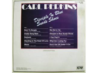 Grammofoon / Vinyl Carl Perkins Disciple In Blue Suede Shoes 10 nrs LP ZGAN