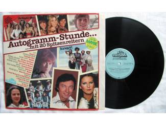 Autogramm-Stunde mit 20 Spitzenreitern LP 1979 ZGAN