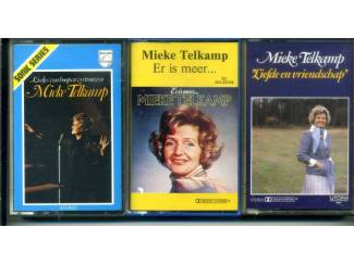 Cassettebandjes Mieke Telkamp 3 cassettes €2,50 p/s 3 voor €6,00 ZGAN