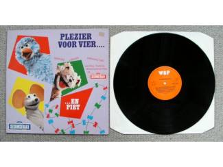 Grammofoon / Vinyl Sesamstraat – Plezier Voor Vier... 18 nrs LP 1982 ZGAN