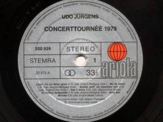 Grammofoon / Vinyl Udo Jurgens Concerttoernee 1979 12 nrs PROMO LP ZGAN