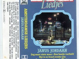 Cassettebandjes Janus Jordaan – Amsterdamse Liedjes 14 nrs cassette ZGAN