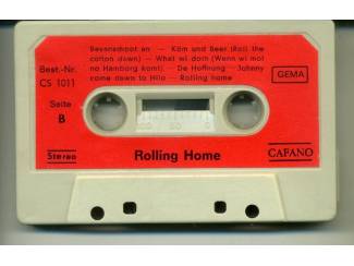 Cassettebandjes Rolling Home Shanties Zeemansliedjes 12 nrs cassette ZGAN