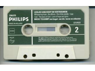 Cassettebandjes Mieke Telkamp Liedjes van hoop en vertrouwen cassette ZGAN