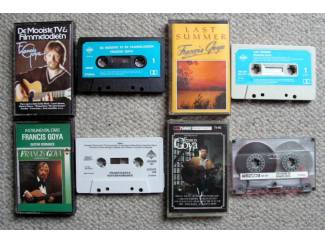 Cassettebandjes Francis Goya 4 verschillend cassettes €2,50 p/s 4 voor €8 ZGA