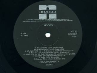 Grammofoon / Vinyl Rocco Granata Rocco Granata 12 nrs LP 1974 mooie staat