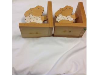 Woonaccessoires Boekensteunen (Kunst of ambacht?)