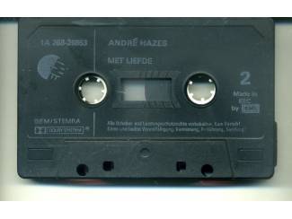 Cassettebandjes André Hazes – Met Liefde 12 nrs cassette 1982 ZGAN