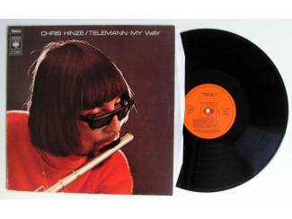Chris Hinze – Telemann - My Way 9 nrs LP 1969 MOOIE STAAT