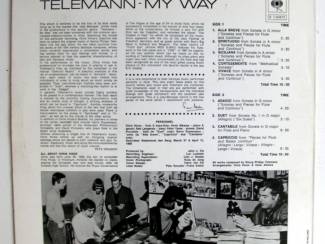 Grammofoon / Vinyl Chris Hinze – Telemann - My Way 9 nrs LP 1969 MOOIE STAAT