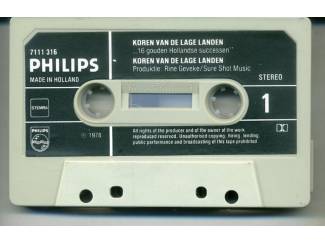 Cassettebandjes Koren Van De Lage Landen 16 nrs cassette 1980 ZGAN