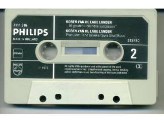 Cassettebandjes Koren Van De Lage Landen 16 nrs cassette 1980 ZGAN