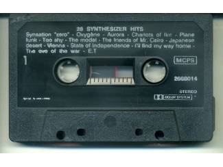 Cassettebandjes Inter-Synthellite/Star Inc. 28 Synthesizer Hits cassette ZG