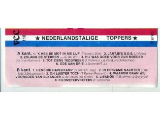 Cassettebandjes Nederlandstalige Toppers 12 nrs cassette ZGAN