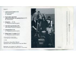 Cassettebandjes De Havenzangers – Daar Bij De Waterkant 12 nrs cassette 1979