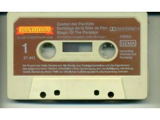 Cassettebandjes Gheorghe Zamfir – Zauber Der Panflöte 16 nrs cassette ZGAN