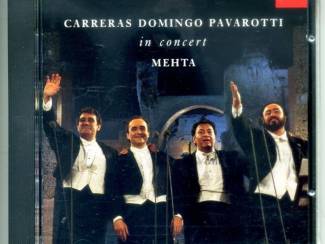 CD Carreras, Domingo, Pavarotti, Mehta – In Concert 17 nrs CD