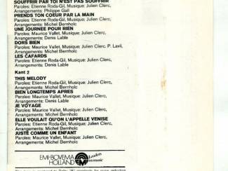 Cassettebandjes Julien Clerc – № 7 10 nrs cassette 1975 ZGAN
