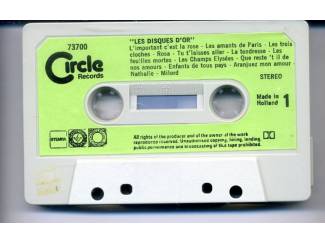 Cassettebandjes Vive La France presenteert Les Disques D'Or 26 nrs cassette 1980