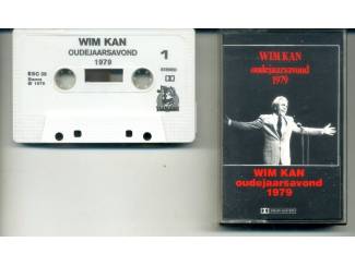 Cassettebandjes Wim Kan oudejaarsavond 1979 cassette ZGAN