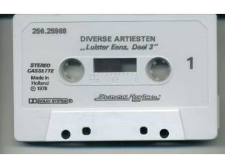 Cassettebandjes Luister Eens, Deel 3 15 nrs cassette 1978 ZGAN