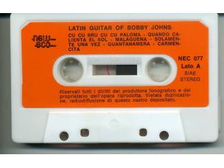 Cassettebandjes Bobby Johns Latin Guitar 12 nrs cassette 1979 ZGAN