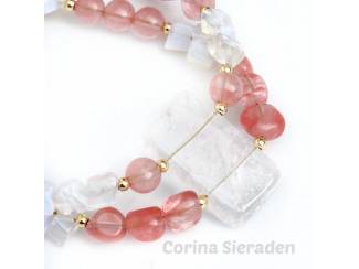 Armbanden Armband van natuursteen