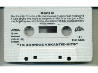 Cassettebandjes 16 Zonnige Vakantie-hits 16 nrs cassette 1980 ZGAN