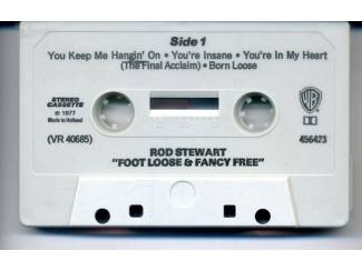 Cassettebandjes Rod Stewart – Foot Loose & Fancy Free 8 nrs cassette 1977 ZG