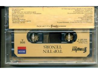 Cassettebandjes Top Ten Tenors PROMO cassette Frangelico Liqeur NIEUW seald