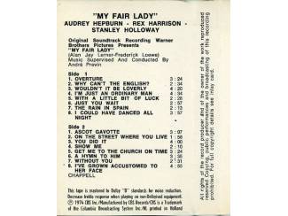 Cassettebandjes Musical My Fair Lady Musical cassette 1974 16 nrs ZGAN