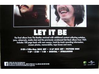 Posters The Beatles Let It Be Promotie poster 70 x 50 cm NIEUW