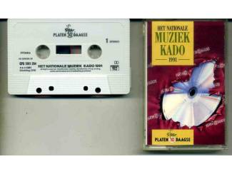 Het Nationale Muziek Kado 1991 cassette 17 nrs als NIEUW