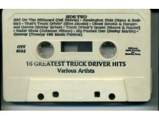 Cassettebandjes 16 Greatest Truck Driver Hits 16 nrs cassette 1978 ZGAN